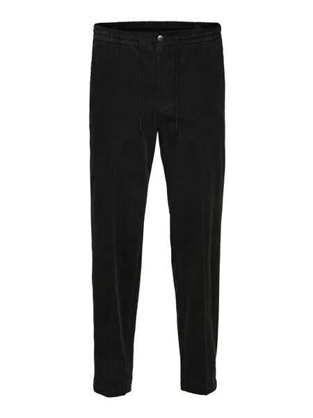 Selected SLIM TAPERED TROUSERS, Phantom, highres - 16081522_Phantom_001.jpg