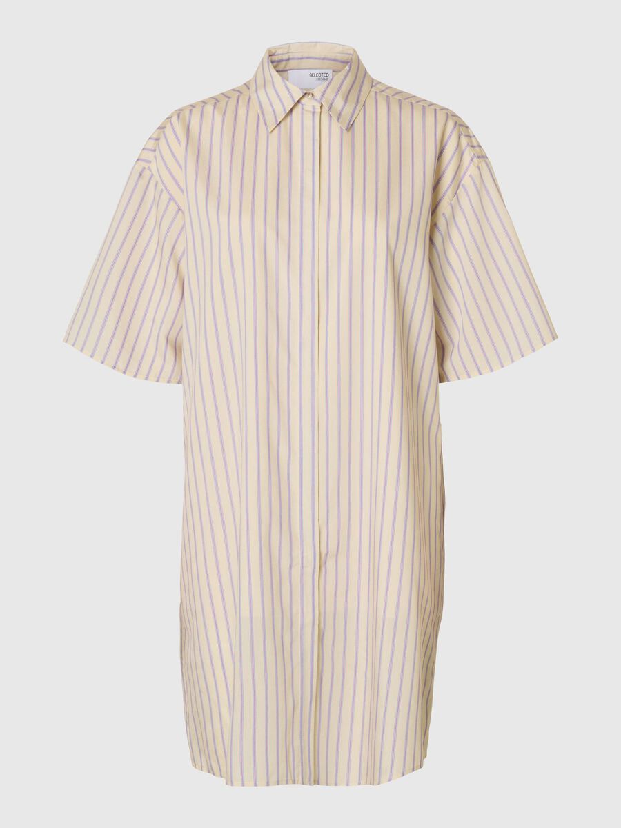 Selected SHORT SHIRT DRESS, Birch, highres - 16098308_Birch_1200049_001.jpg