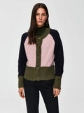 Selected CON DISEÑO COLOR BLOCK - CHAQUETA DE PUNTO, Bridal Rose, highres - 16068281_BridalRose_697929_003.jpg