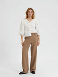 Selected FORMAL WIDE-LEG TROUSERS, Pine Bark, highres - 16084697_PineBark_005.jpg