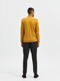 Selected LANGARM ROLLKRAGEN PULLOVER, Chai Tea, highres - 16074684_ChaiTea_779199_004.jpg