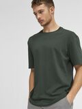 Selected COUPE AMPLE, COTON BIOLOGIQUE 200G T-SHIRT, Sycamore, highres - 16077361_Sycamore_008.jpg