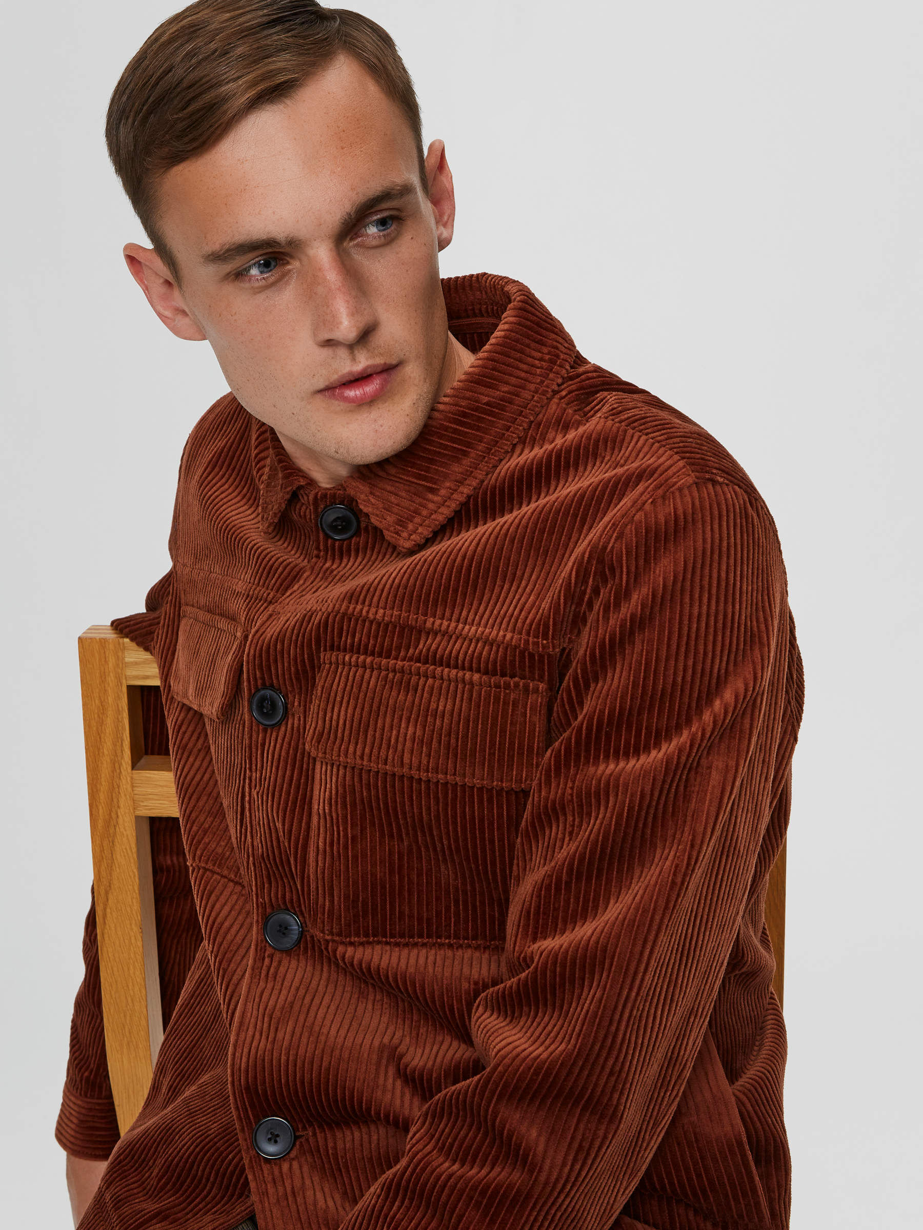 Selected homme cord jacket store