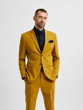 Selected COUPE SKINNY ET CONFORTABLE EXTENSIBLE BLAZER, Mustard Gold, highres - 16079704_MustardGold_003.jpg