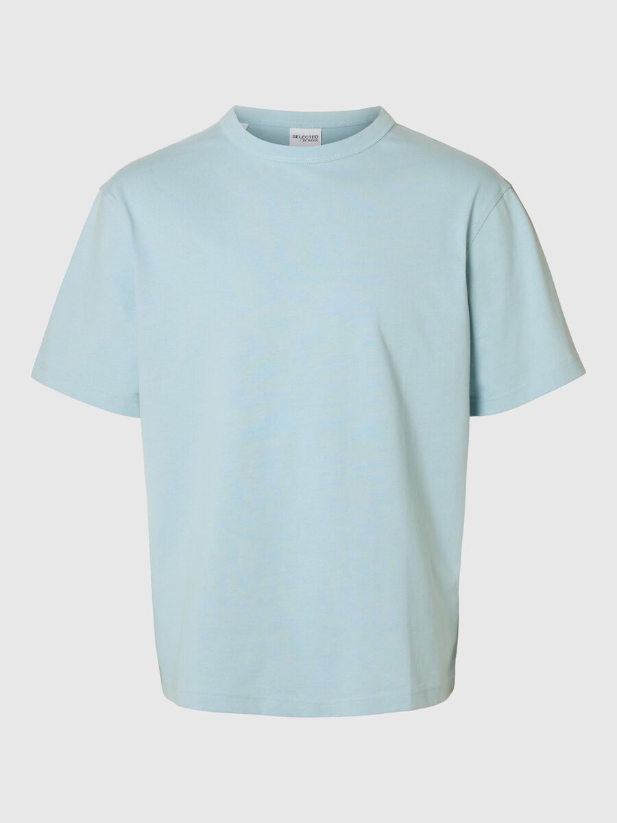 Selected RELAXED FIT  T-SHIRT, Winter Sky, highres - 16097650_WinterSky_001.jpg