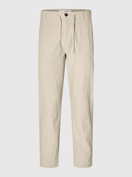 Selected SLIM FIT TAPERED TROUSERS, Incense, highres - 16087636_Incense_983084_001.jpg