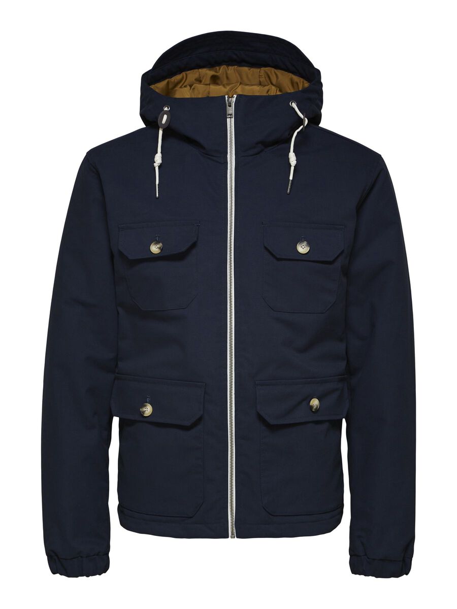 Selected WORKWEAR PADDED JACKET, Sky Captain, highres - 16080368_SkyCaptain_001.jpg