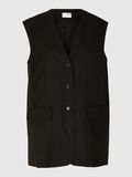 Selected OVERSIZE GILET, Black, highres - 16092872_Black_001.jpg