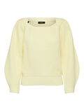 Selected BALLONÄRMEL PULLOVER, Pastel Yellow, highres - 16076835_PastelYellow_001.jpg