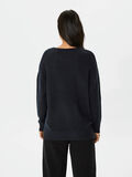 Selected LOOSE-FIT- PULLOVER, Dark Sapphire, highres - 16056604_DarkSapphire_004.jpg