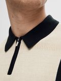 Selected KNITTED POLO SHIRT, Egret, highres - 16093387_Egret_1112970_006.jpg