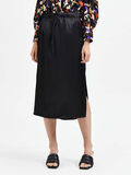 Selected SATIJN MIDDELLANGE ROK, Black, highres - 16086411_Black_003.jpg