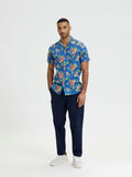 Selected TEJIDO ESTAMPADO CAMISA, Bright Cobalt, highres - 16084700_BrightCobalt_932005_005.jpg