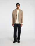 Selected 100% COTTON BLAZER, Chinchilla, highres - 16096399_Chinchilla_005.jpg