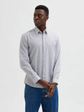 Selected HØR OG ØKOLOGISK BOMULDS SLIM FIT SHIRT, White, highres - 16078870_White_839575_003.jpg