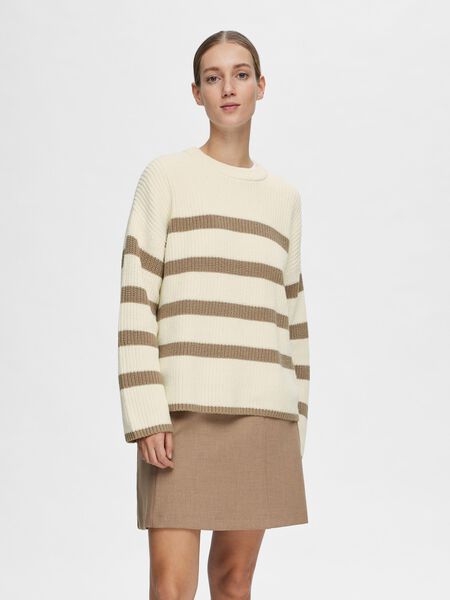 Selected STRIPED KNITTED JUMPER, Snow White, highres - 16088434_SnowWhite_1077934_003.jpg
