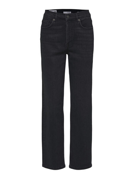 CORTE STRAIGHT JEANS (Black) Selected®