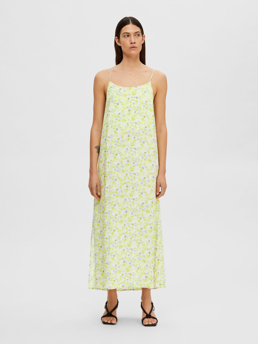 Selected PETITE FLORAL MAXI DRESS, Sharp Green, highres - 16091527_SharpGreen_1061896_005.jpg