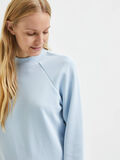 Selected MANCHES LONGUES SWEAT-SHIRT, Cashmere Blue, highres - 16084992_CashmereBlue_006.jpg