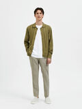 Selected RIBBED KNITTED CARDIGAN, Martini Olive, highres - 16087550_MartiniOlive_005.jpg