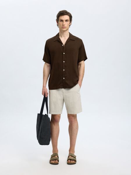 Selected PRINTED SHORT SLEEVED SHIRT, Demitasse, highres - 16093915_Demitasse_003.jpg