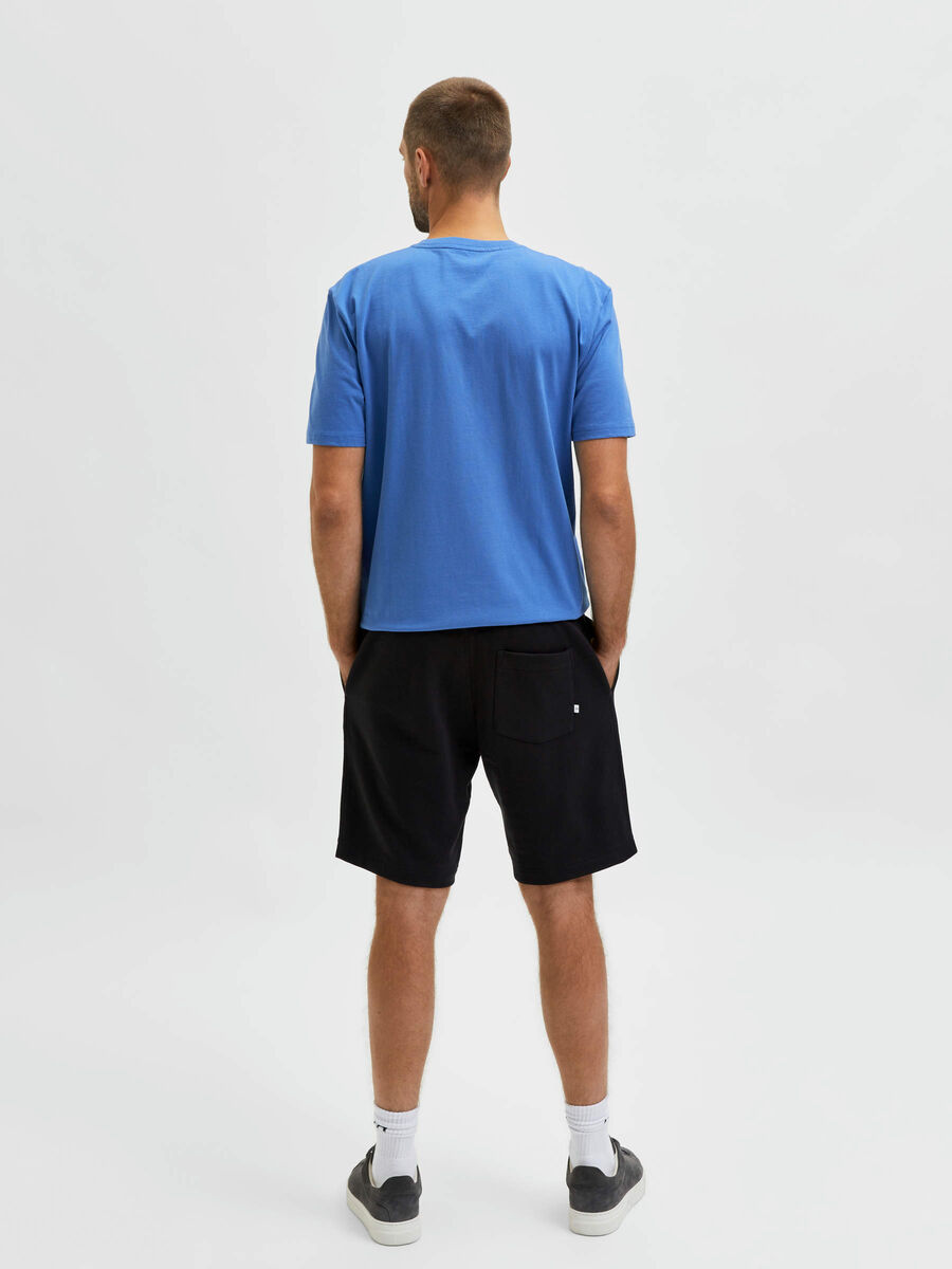 Selected SPORT SHORTS, Black, highres - 16084203_Black_004.jpg