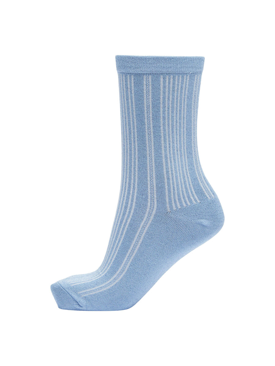 Selected GLITTER RIB SOCKS, Blue Bell, highres - 16073184_BlueBell_002.jpg