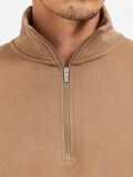 Selected ZIP UP FLEECE JUMPER, Ermine, highres - 16086359_Ermine_006.jpg