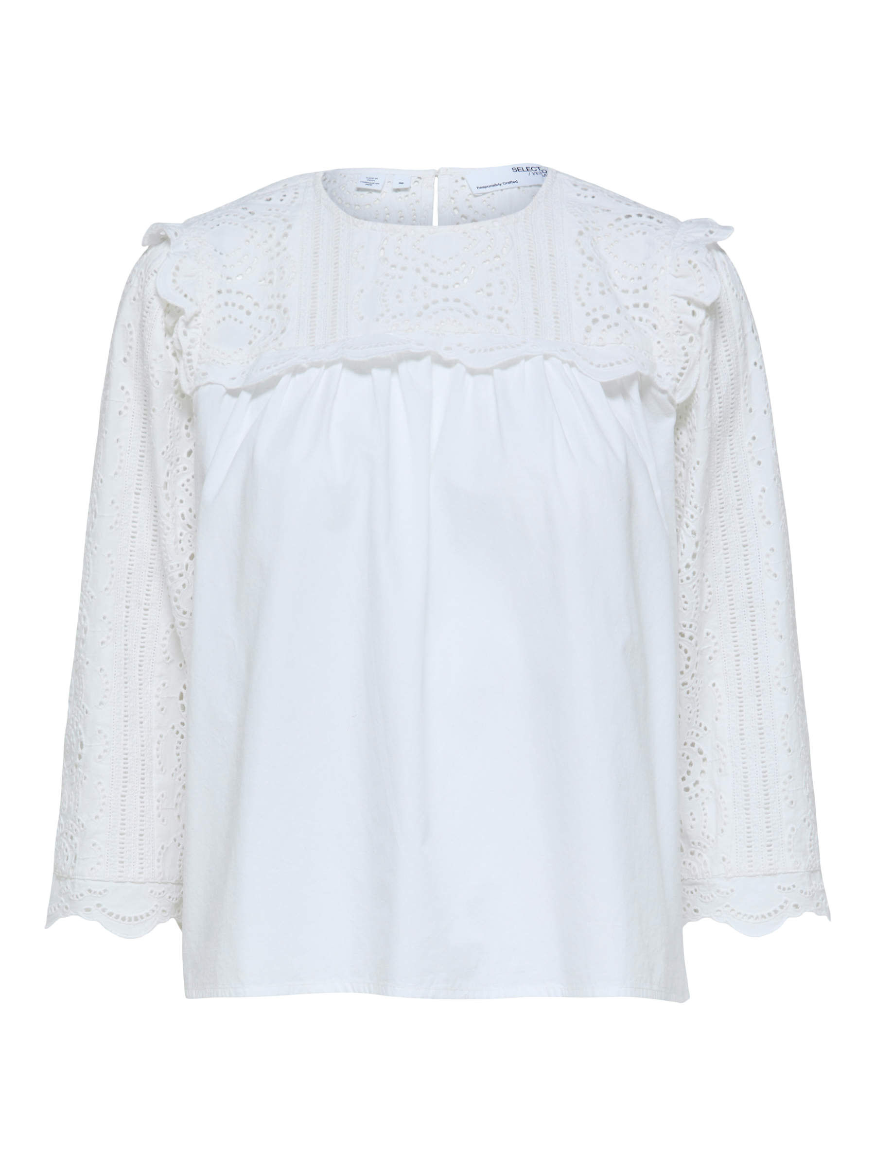 Blouse femme sales broderie anglaise