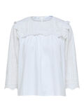 Selected BRODERIE ANGLAISE BLUSE, Bright White, highres - 16088905_BrightWhite_001.jpg