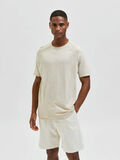 Selected KNITTED T-SHIRT, Egret, highres - 16084195_Egret_925237_003.jpg