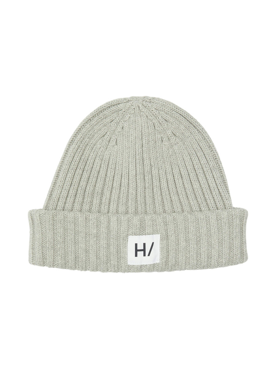 Selected CZAPKA BEANIE, Light Grey Melange, highres - 16080466_LightGreyMelange_001.jpg