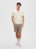 Selected SHORT-SLEEVED SHIRT, Egret, highres - 16090862_Egret_005.jpg