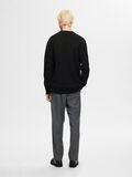 Selected STRIKKET CARDIGAN MED GLIDELÅS FORAN, Black, highres - 16094493_Black_004.jpg