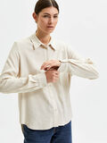 Selected LONG-SLEEVED SHIRT, Sandshell, highres - 16082298_Sandshell_008.jpg