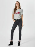 Selected MID WAIST - SLIM FIT JEANS, Dark Grey, highres - 16060349_DarkGrey_005.jpg