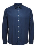 Selected LONG-SLEEVED SHIRT, Navy Blazer, highres - 16087722_NavyBlazer_001.jpg