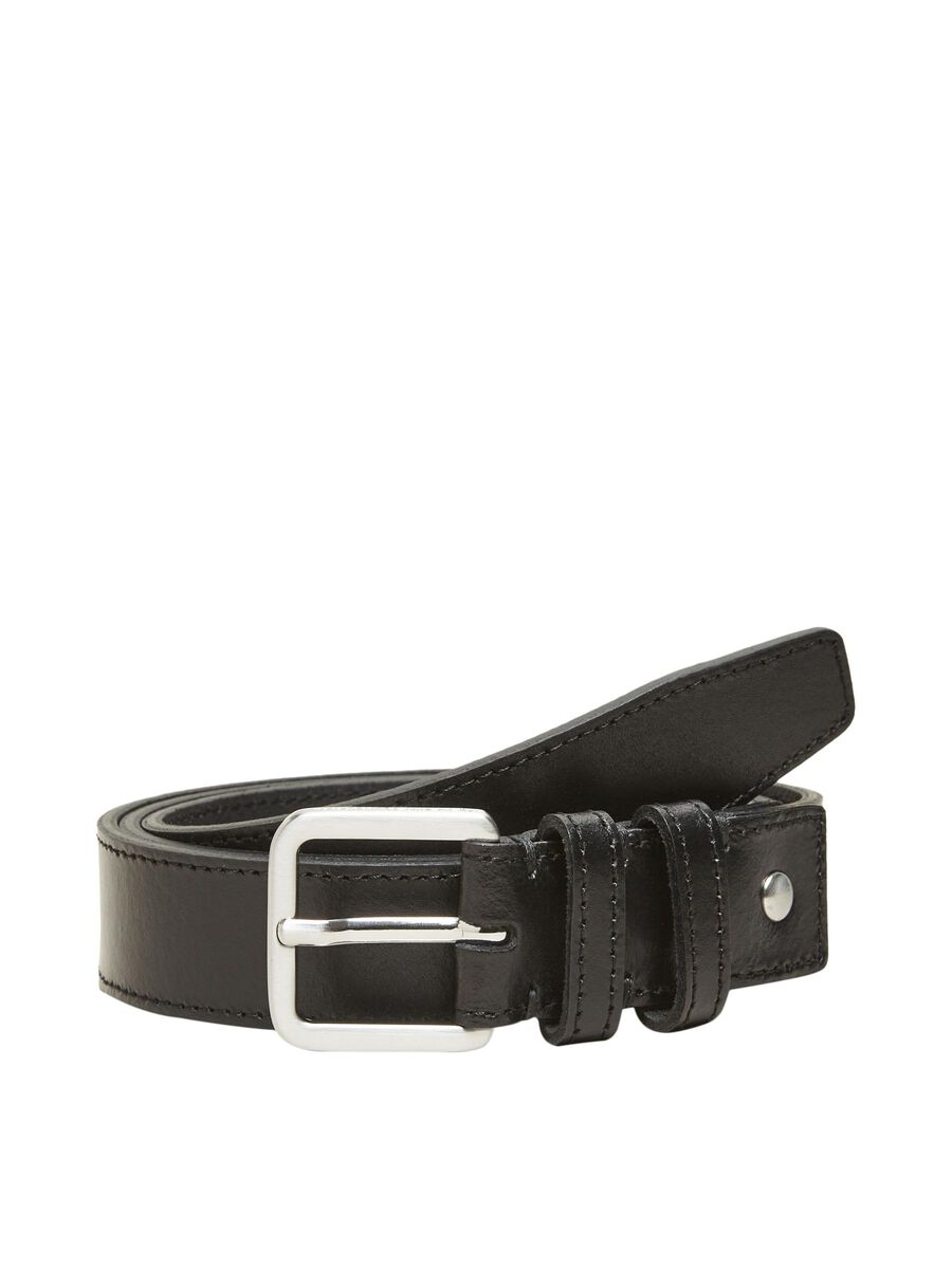 Selected LEER RIEM, Black, highres - 16081916_Black_001.jpg