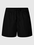 Selected BAUMWOLL SHORTS, Black, highres - 16091295_Black_001.jpg