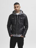 Selected CORDERO SUAVE CHAQUETA DE PIEL, Black, highres - 16077545_Black_003.jpg