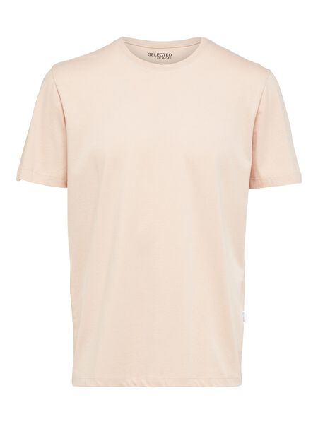 Selected RELAXED T-SHIRT, Pink Sand, highres - 16087842_PinkSand_001.jpg