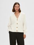 Selected RIBBED KNITTED CARDIGAN, Birch, highres - 16087122_Birch_003.jpg