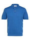Selected KNITTED POLO SHIRT, Bright Cobalt, highres - 16088649_BrightCobalt_1006009_001.jpg