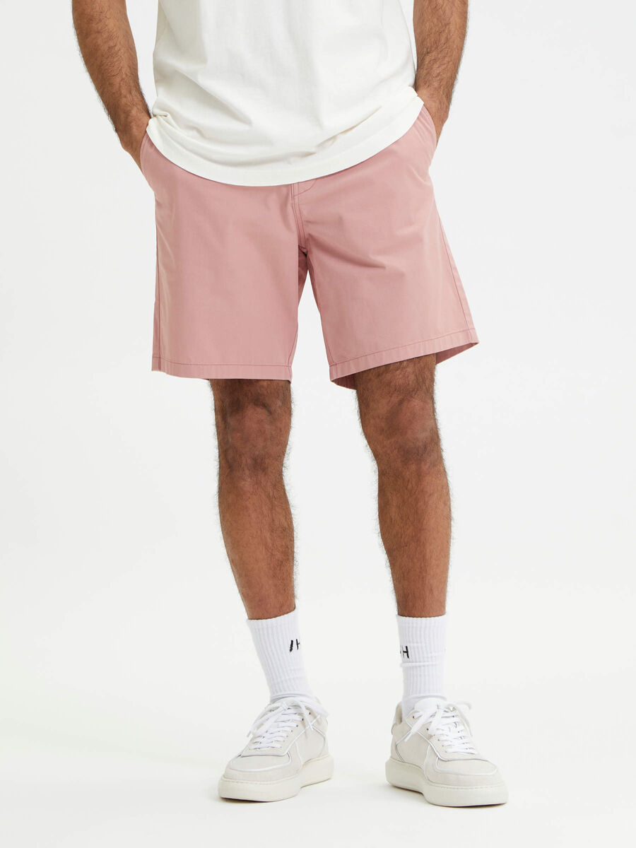 Selected COMFORT FIT SHORTS, Ash Rose, highres - 16082505_AshRose_003.jpg