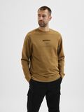 Selected SLOGANPRINT SWEATSHIRT, Butternut, highres - 16081244_Butternut_882943_003.jpg