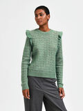 Selected RYSJER STRIKKET PULLOVER, Loden Frost, highres - 16087703_LodenFrost_986915_003.jpg