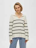 Selected OVERSIZED KNITTED PULLOVER, Birch, highres - 16089179_Birch_1016148_003.jpg