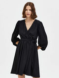 Selected RIBBED DRESS, Black, highres - 16086163_Black_003.jpg