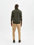 Selected SHAWL NECK KNITTED PULLOVER, Rosin, highres - 16080974_Rosin_890104_004.jpg