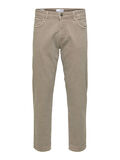 Selected AFSLAPPET PASFORM CROPPED JEANS, Putty, highres - 16082700_Putty_001.jpg